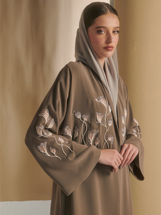 Lily Of The Night Abaya