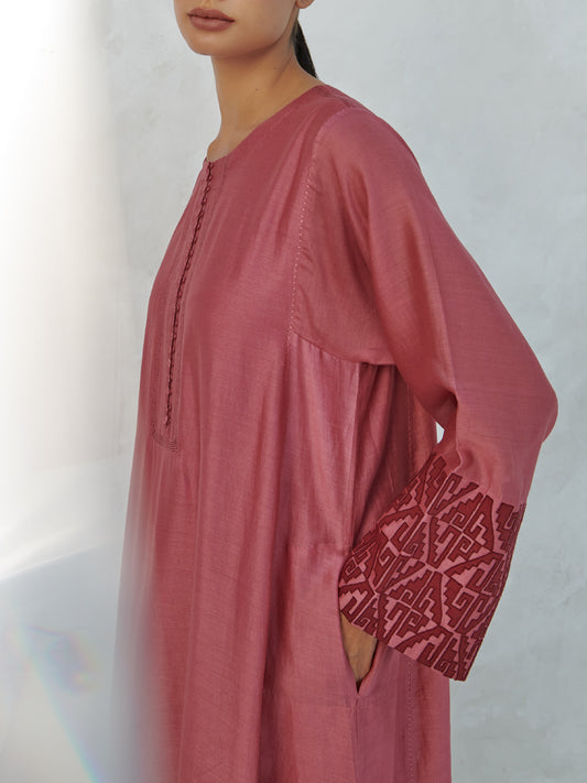 Monochromatic Patchwork Kaftan