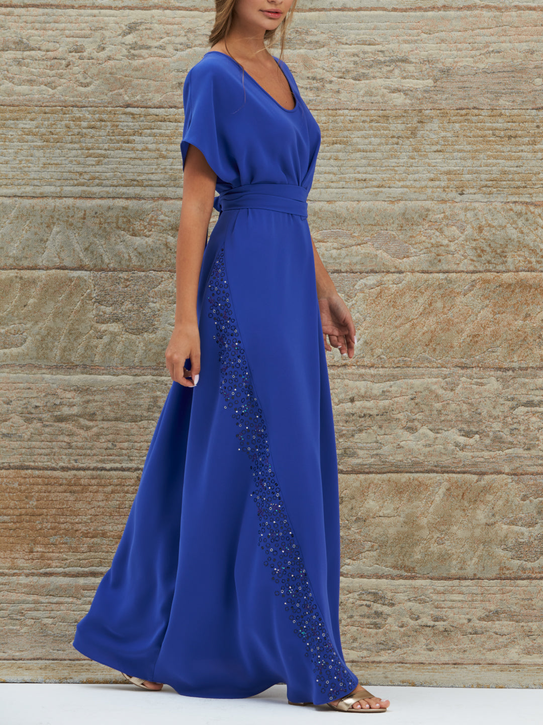 Electric Blue Dress